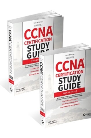 Cover of CCNA Certification Study Guide Volume 1 and Volume 2 Set