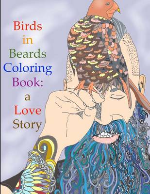 Cover of Birds in Beards Coloring Book