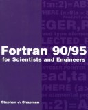 Book cover for FORTRAN 90/95 Scientists& Engineers