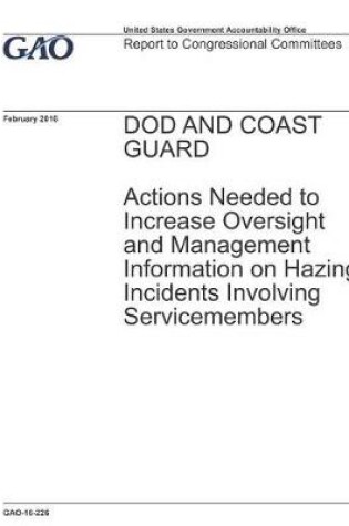 Cover of DOD and Coast Guard