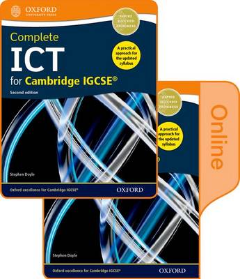 Book cover for Complete ICT for Cambridge IGCSE Print and online student book pack