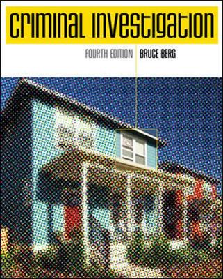 Book cover for Criminal Investigation