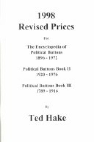 Cover of Encyclopedia of Politicalbutt