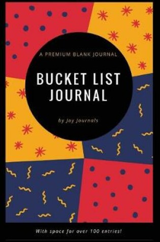 Cover of Blank Bucket List Journal