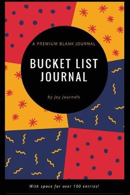 Book cover for Blank Bucket List Journal