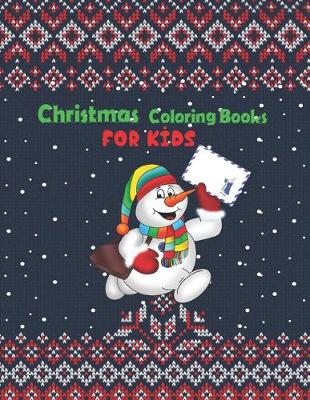 Book cover for Christmas Coloring Books For Kids