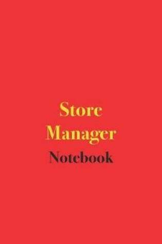 Cover of Store Manager Notebook