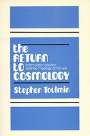 Cover of The Return to Cosmology