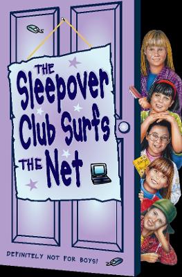 Book cover for The Sleepover Club Surfs the Net