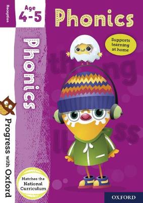 Book cover for Progress with Oxford: Phonics Age 4-5