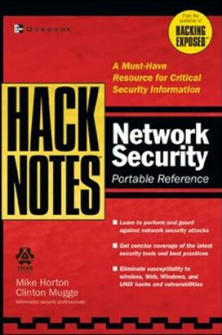 Cover of HackNotes Network Security Portable Reference