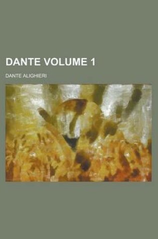 Cover of Dante Volume 1