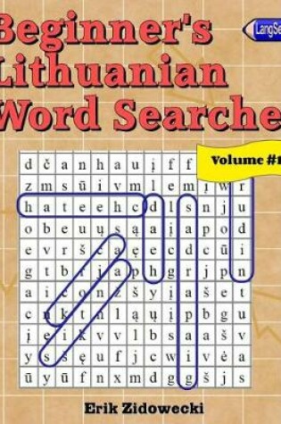 Cover of Beginner's Lithuanian Word Searches - Volume 1