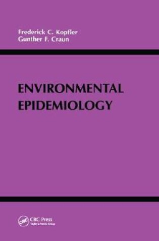 Cover of Environmental Epidemiology