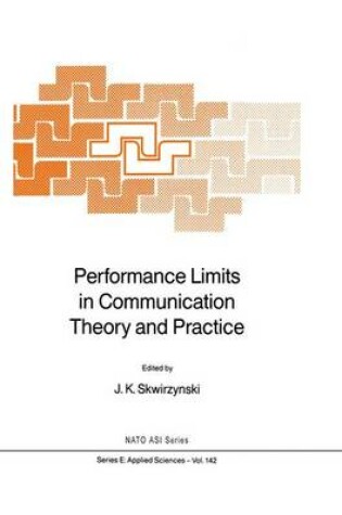 Cover of Performance Limits in Communication Theory and Practice
