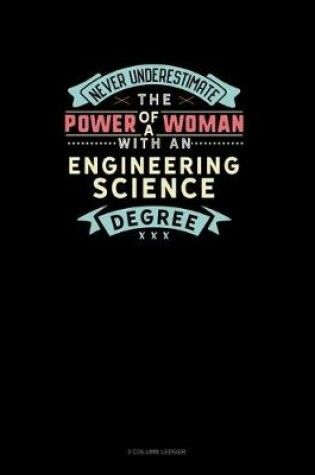 Cover of Never Underestimate The Power Of A Woman With An Engineering Science Degree