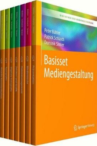 Cover of Bibliothek der Mediengestaltung – Basisset Mediengestaltung