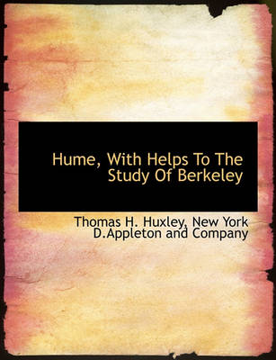 Book cover for Hume, with Helps to the Study of Berkeley