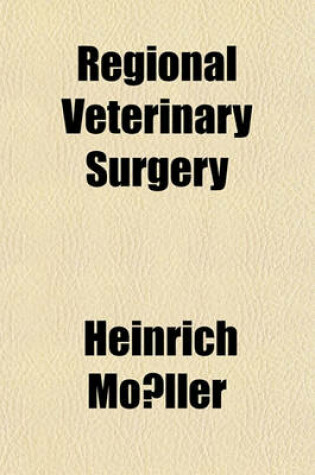 Cover of Regional Veterinary Surgery