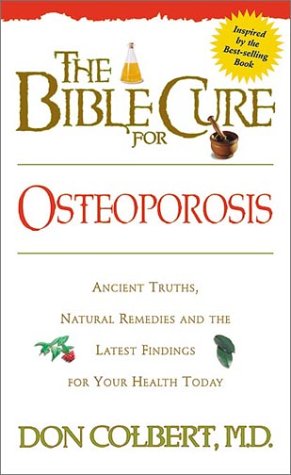 Book cover for Bible Cure for Osteoporosis