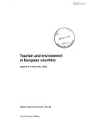 Book cover for Tourism and Environment in European Countries