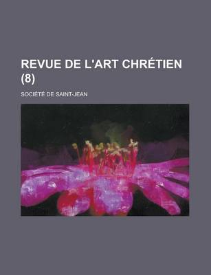 Book cover for Revue de L'Art Chretien (8 )