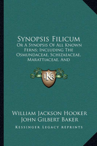 Cover of Synopsis Filicum Synopsis Filicum