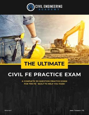 Book cover for The Ultimate Civil FE Practice Exam