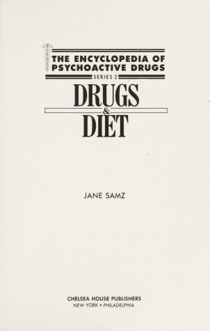 Book cover for Drugs and Diet