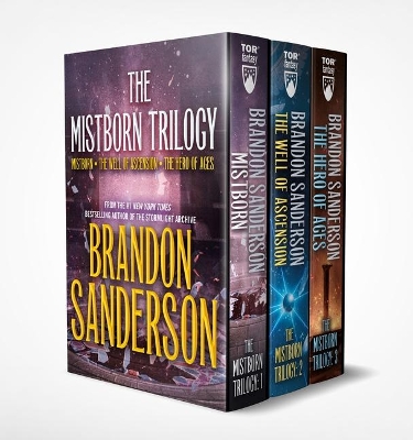 Book cover for Mistborn Boxed Set I