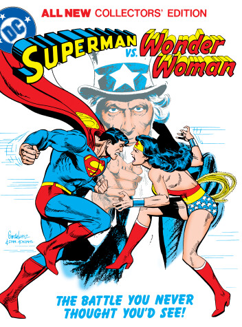 Book cover for Superman vs. Wonder Woman