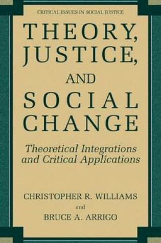 Cover of Theory, Justice, and Social Change