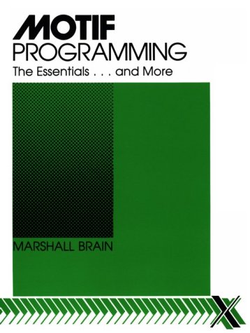 Book cover for MOTIF Programming