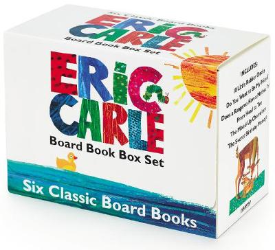 Book cover for Eric Carle Six Classic Board Books Box Set
