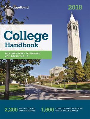 Book cover for College Handbook 2018