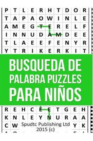 Cover of Busqueda De Palabra Puzzles para niños