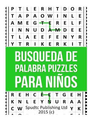 Book cover for Busqueda De Palabra Puzzles para niños
