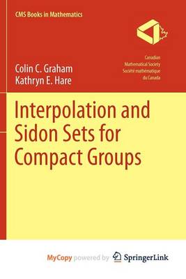 Book cover for Interpolation and Sidon Sets for Compact Groups
