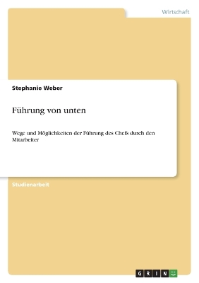 Book cover for Führung von unten