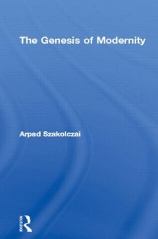 Cover of The Genesis of Modernity