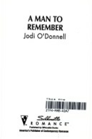 Cover of A Man To Remember