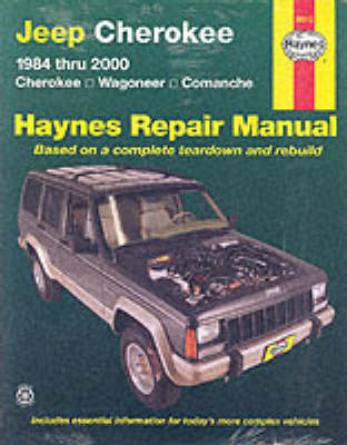 Book cover for Jeep Cherokee, Wagoneer and Comanche Automotive Repair Manual