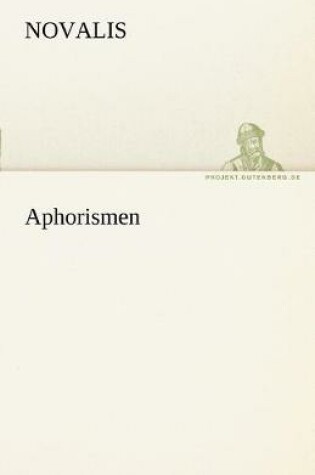 Cover of Aphorismen