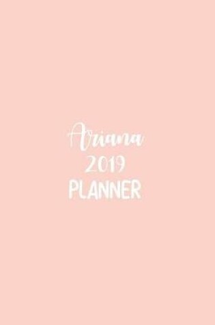 Cover of Ariana 2019 Planner