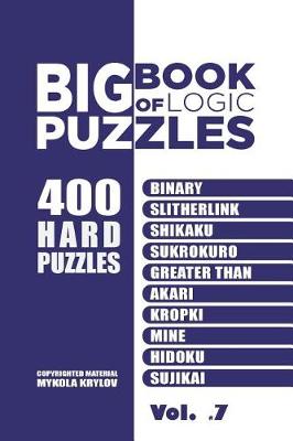 Cover of Big Book Of Logic Puzzles - 400 Hard Puzzles