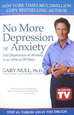 Book cover for No More Depression or Anxiety