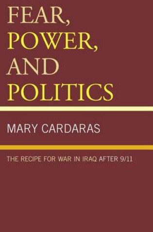 Cover of Fear, Power, and Politics