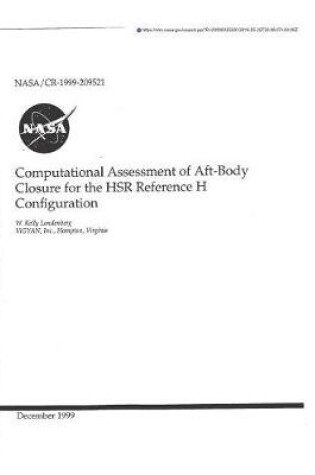 Cover of Computational Assessment of Aft-Body Closure for the Hsr Reference H Configuration