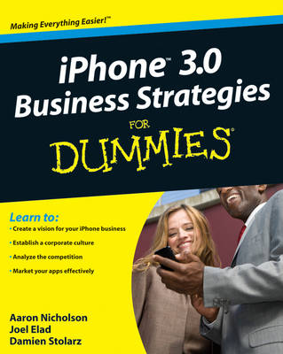 Book cover for iPhone 3.0 Business Strategies For Dummies