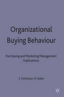 Book cover for Organizational Buying Behaviour